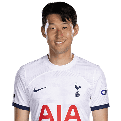 Player 1 is Son Heung-min (Credit https://fantasy.premierleague.com/)