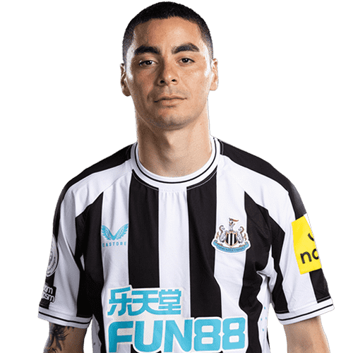 Player 2 is Miguel Almirón (Credit https://fantasy.premierleague.com/)