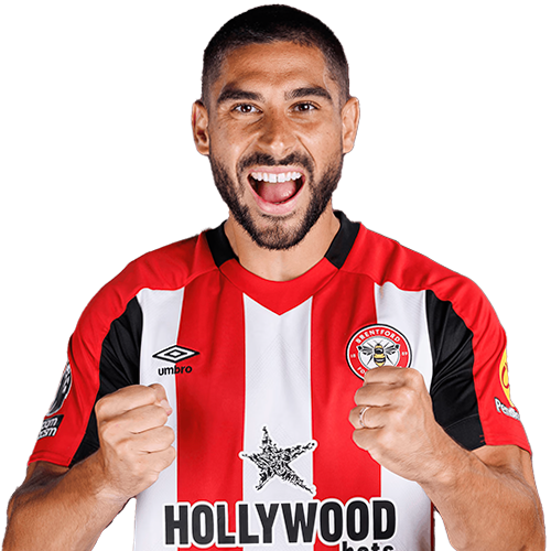 Player 2 is Neal Maupay (Credit https://fantasy.premierleague.com/)