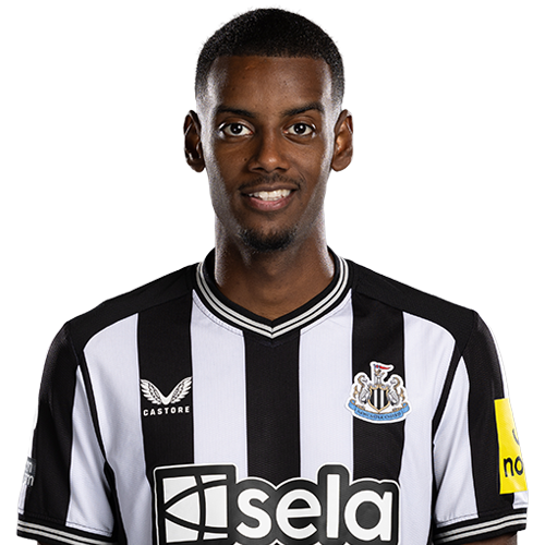 Player 1 is Alexander Isak (Credit https://fantasy.premierleague.com/)