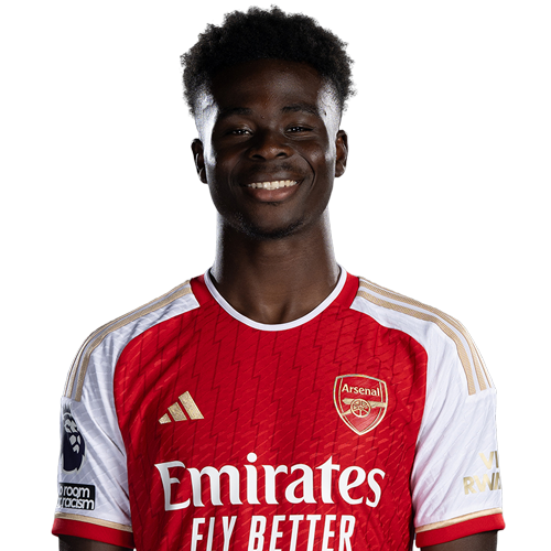 Player 1 is Bukayo Saka (Credit https://fantasy.premierleague.com/)