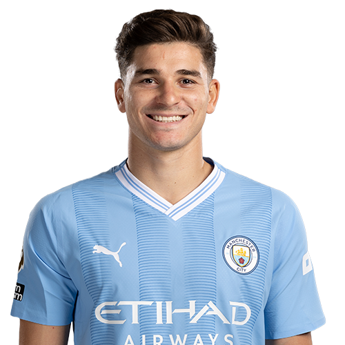 Player 2 is Julián Álvarez (Credit https://fantasy.premierleague.com/)