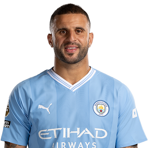 Player 1 is Kyle Walker (Credit https://fantasy.premierleague.com/)