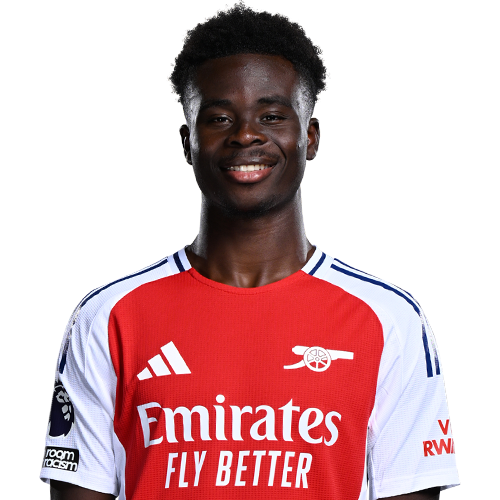 Image of Saka (Credit https://fantasy.premierleague.com/)